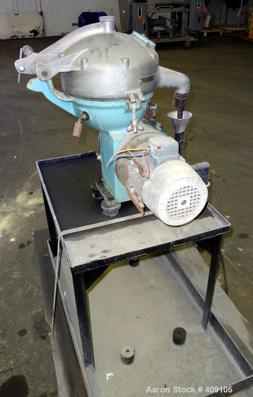 Used Stainless Steel Alfa Laval Solid Bowl Disc Centrifuge,  MAB-103B-24-50/420