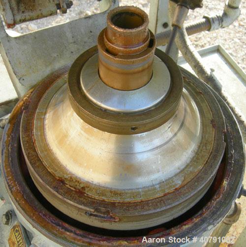 Used Stainless Steel Alfa Laval Solid Bowl Disc Centrifuge