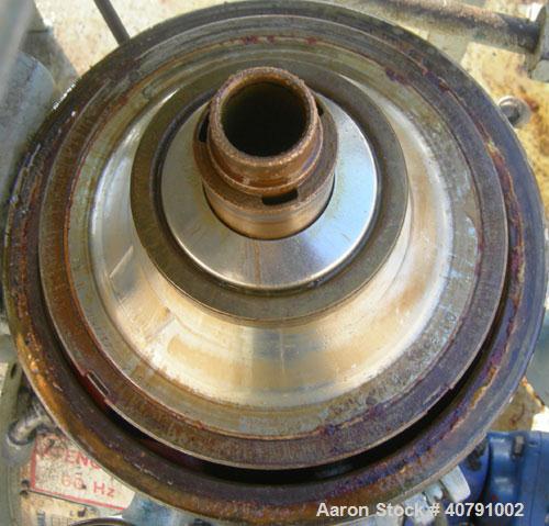 Used Stainless Steel Alfa Laval Solid Bowl Disc Centrifuge