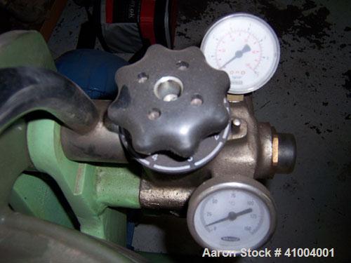 Used Alfa Laval MAB-206 Solid Bowl Disc Centrifuge. Stainless steel/aluminum construction, separator design, 1 hp drive motor 220/440/3/60. Unit reported to be fully reconditioned.