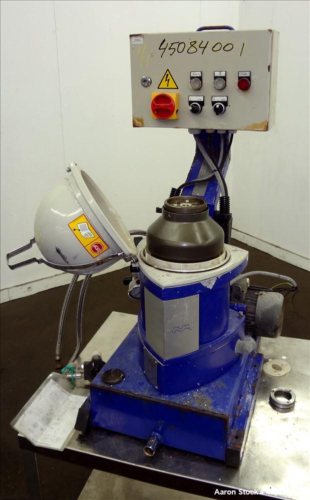 Used Alfa Laval MIB-303S-13 Solid Bowl Disc Centrifuge.