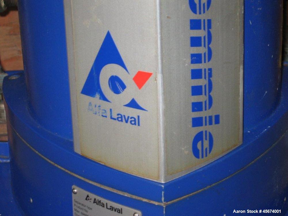 Used- Alfa Laval MIB-303S-13 Solid Bowl Disc Centrifuge