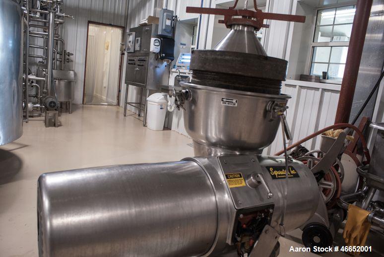 Used Alfa Laval Model 510 Solid Bowl Disc Centrifuge