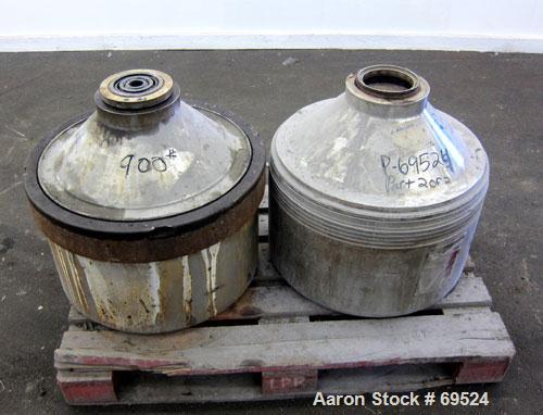 Used Stainless Steel Alfa-Laval Solid Bowl Disc Centrifuge, Model TGV-214H  