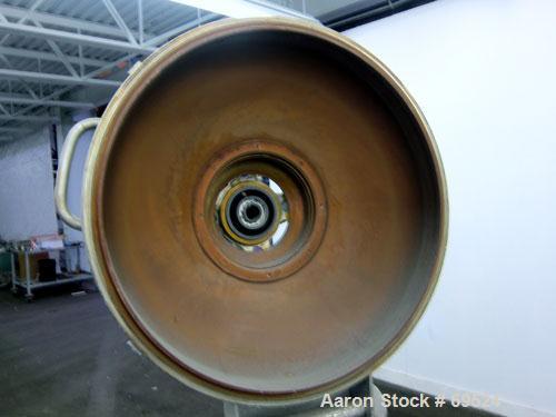 Used Stainless Steel Alfa-Laval Solid Bowl Disc Centrifuge, Model TGV-214H  