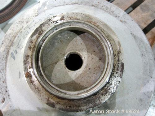 Used Stainless Steel Alfa-Laval Solid Bowl Disc Centrifuge, Model TGV-214H  