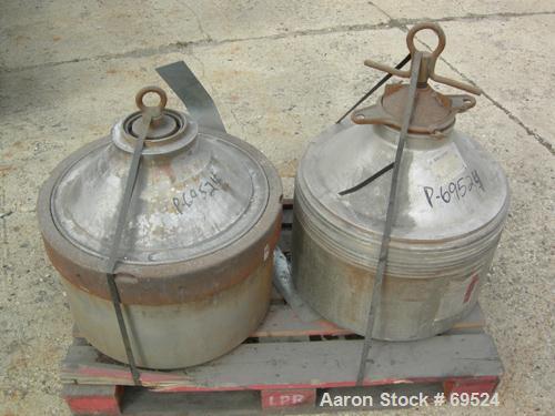 Used Stainless Steel Alfa-Laval Solid Bowl Disc Centrifuge, Model TGV-214H  