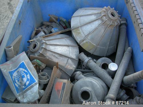USED: Alfa Laval TVB-214H-15-21-60 solid bowl disc centrifuge. 316 stainless steel construction, separator design, coupled drive, sub-base, 15 hp drive motor 440/3/60/1790 rpm.