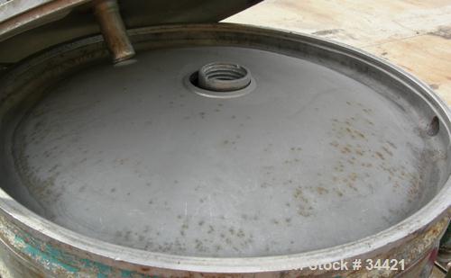 Used Alfa-Laval VIB-1919FE Oil Purifier, 304 Stainless Steel. Maximum bowl speed 1500 rpm, 7.5 hp motor, 380/3/50/1440 rpm.