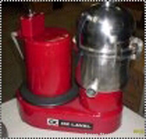 Used Reconditioned Delaval Gyro Tester Centrifuge. Includes test tube holder, covers and disc bowl for separator/clarifier use.