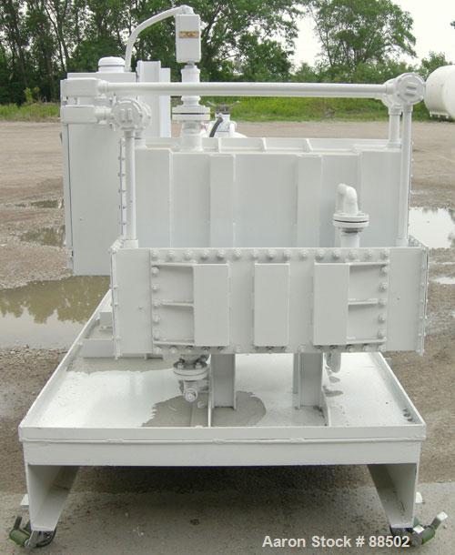 USED: Delaval model MAB-206-S29-60 solidi bowl disc centrifuge, 316 stainless steel/aluminum construction on product contact areas.Aluminum top cover. 8200 max bowl speed, purifier/clarifier design, ...