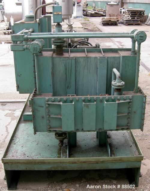 USED: Delaval model MAB-206-S29-60 solidi bowl disc centrifuge, 316 stainless steel/aluminum construction on product contact areas.Aluminum top cover. 8200 max bowl speed, purifier/clarifier design, ...