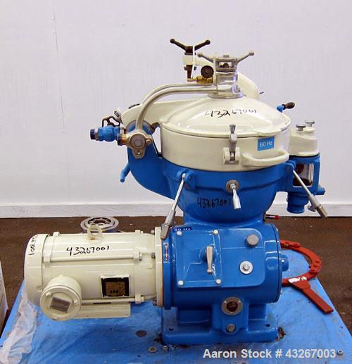 Stainless Steel Hutchison Hayes Solid Bowl Disc Centrifuge, HH-360 