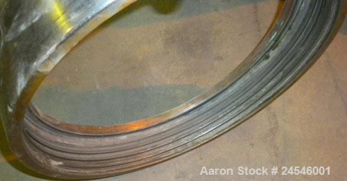 Used Westfalia BKA-25-86-076 Solid Bowl Disc Centrifuge, 316 Stainless Steel Construction (product contact areas). Maximum bowl speed 6500 rpm, chamber bowl clarifier design, centripetal pump liquid ...