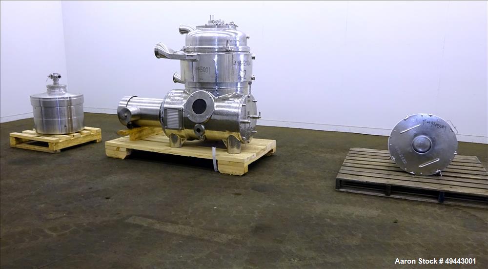 Used Westfalia BKA35-86-076 Disc Centrifuge