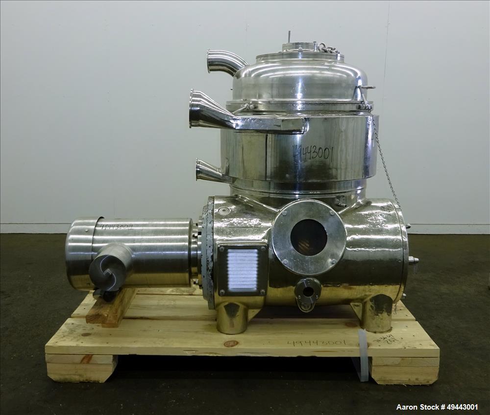 Used Westfalia BKA35-86-076 Disc Centrifuge
