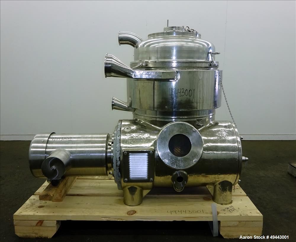 Used Westfalia BKA35-86-076 Disc Centrifuge
