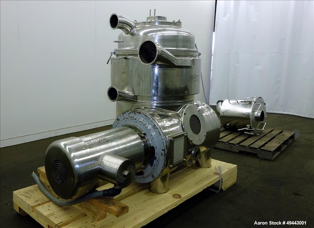 Used Westfalia BKA35-86-076 Disc Centrifuge