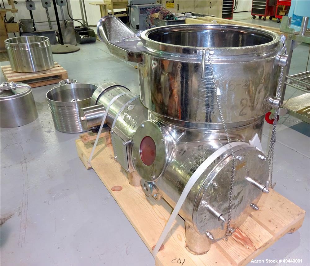 Used Westfalia BKA35-86-076 Disc Centrifuge