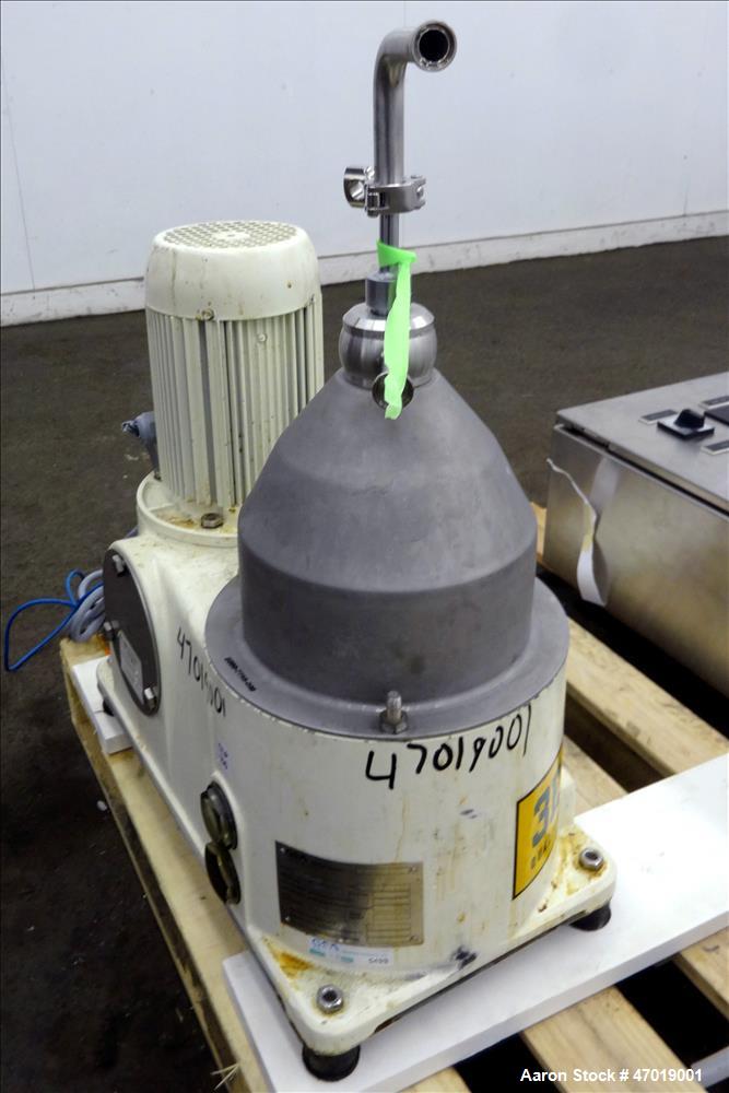 Used Westfalia CTC-3-03-107 Solid Bowl Disc Centrifuge