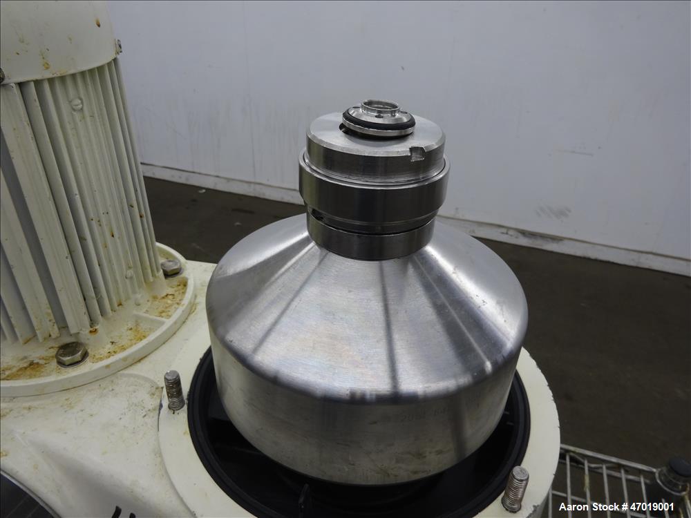 Used- Westfalia CTC-3-03-107 Solid Bowl Disc Centrifuge