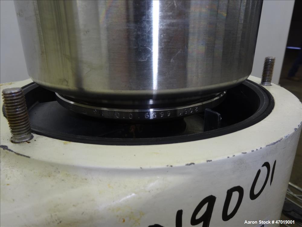 Used Westfalia CTC-3-03-107 Solid Bowl Disc Centrifuge