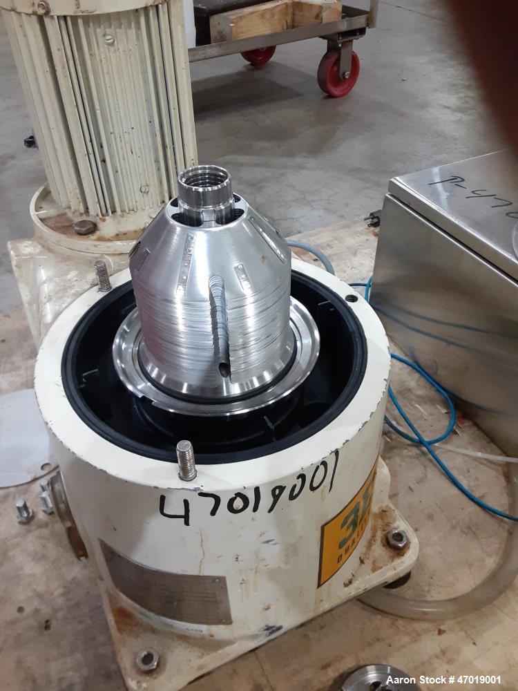 Used Westfalia CTC-3-03-107 Solid Bowl Disc Centrifuge