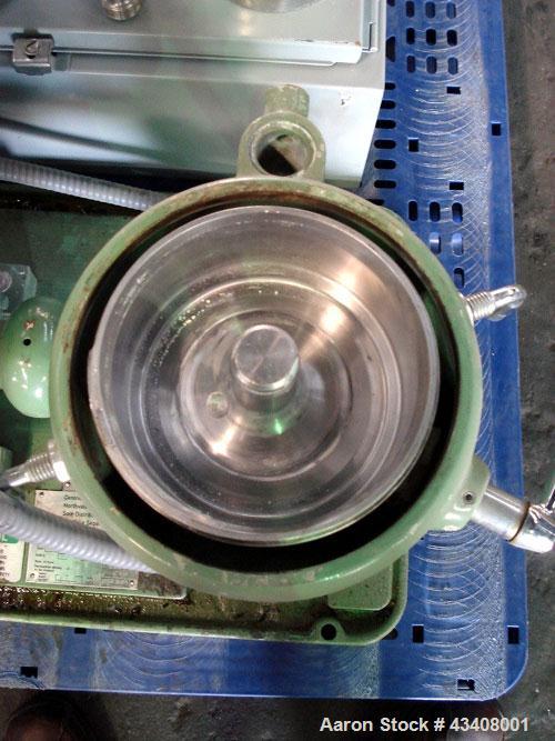 Used Westfalia KA-6-86-575 Solid Bowl Chamber Centrifuge