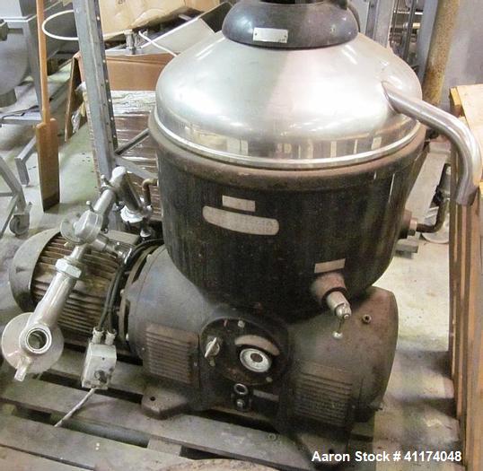 Westfalia separator, type KG 10006 with six-chamber bowl