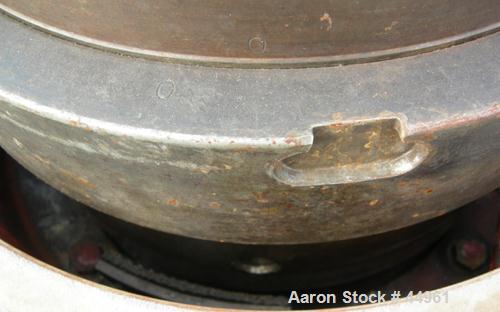 Used Stainless Steel Westfalia Chamber Bowl Centrifuge, KG-4006 