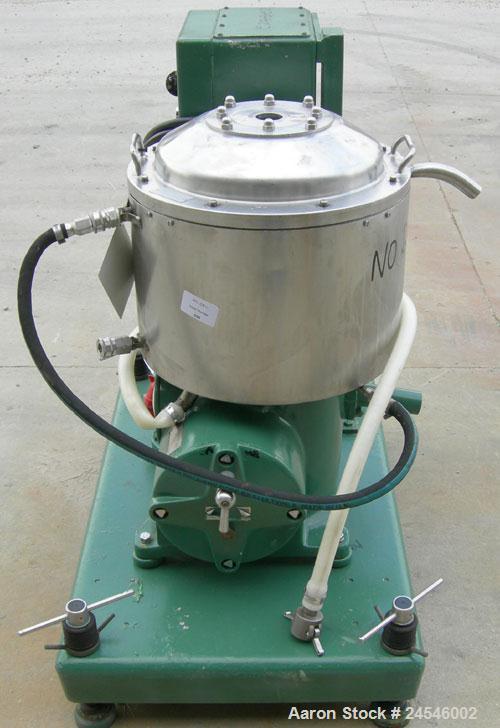 Used Westfalia KO-2006 Solid Bowl Disc Centrifuge