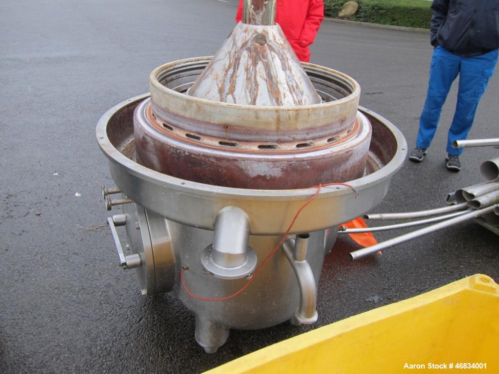 Used Westfalia MSD-200-01-076 Desludger Disc Centrifuge