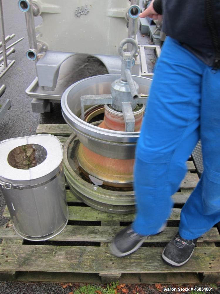 Used Westfalia MSD-200-01-076 Desludger Disc Centrifuge