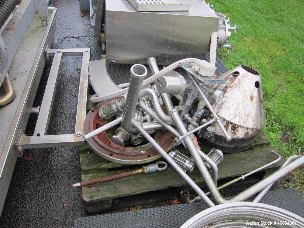 Used Westfalia MSD-200-01-076 Desludger Disc Centrifuge