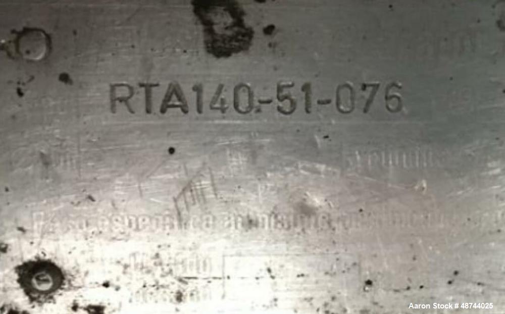 Westfalia RTA-140-51-076 Solid Bowl Refining" Disc Centrifuge