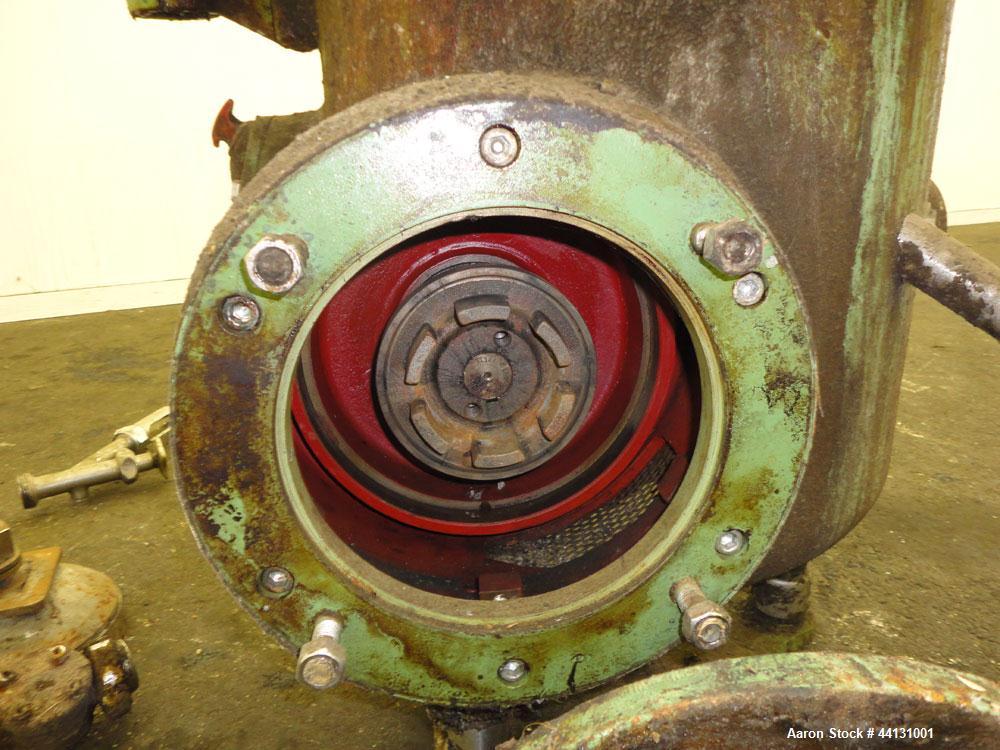 Used Stainless Steel Westfalia Solid Bowl Disc Centrifuge, RTA-45-01-074