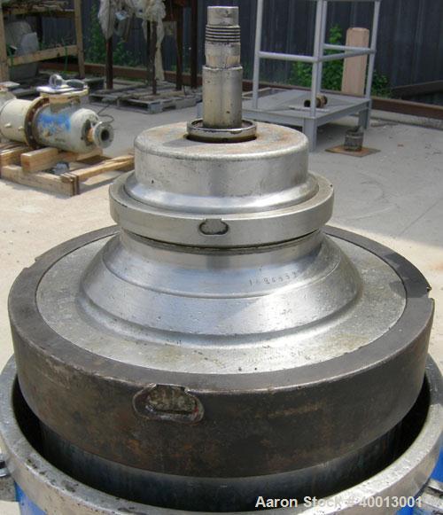 Used- Stainless Steel Westfalia Solid Bowl Refining Disc Centrifuge, RTA-45-01-074 