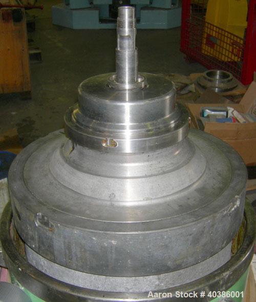 Used Stainless Steel Westfalia Solid Bowl Disc Centrifuge, RTA-45-01-076 