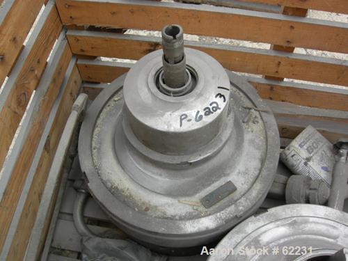 Used Stainless Steel Westfalia Solid Bowl Disc Centrifuge, TA-40-01-156 