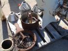Used Alfa-Laval CDM 209-74S-60 Oil Purifier, 430 Stainless Steel. Designed for applications with mostly heavy phase, rated at 15 gallons per minute. 7.5 hp motor 480/3/60. Pump on heavy phase dischar...