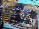 Used Stainless Steel Alfa Laval Solid Bowl Disc Centrifuge,  MAB-103B-24-50/420