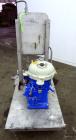 Used Alfa Laval MAB-104B-24 Solid Bowl Disc Centrifuge. 2205 Stainless steel construction (product contact areas). maximum bowl speed 7350 rpm, separator design (liquid/liquid/solid separation), alum...