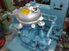 Used Carbon Steel Alfa Laval Solid Bowl Disc Centrifuge, MAB-104 