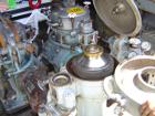 USED: Alfa Laval solid bowl disc centrifuge, MAB-2045-24-601404-8-11. Stainless steel/bronze bowl assembly, aluminum covers, direct drive.