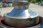Used Alfa Laval Solid Bowl Disc Centrifuge, model MAB-206-S-24-60-HZ, 316 stainless steel. Maximum bowl speed 1700-1800 rpm. Aluminum top cover. Driven by a 5.6 kw (7.5 hp) 3/60/208-230/460 volt, 172...