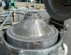 USED: Alfa-Laval model TGV-214H solid bowl disc centrifuge, 316 stainless steel construction (product contact areas). Separa...