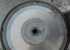 USED: Alfa Laval TVB-214H-15-21-60 solid bowl disc centrifuge. 316 stainless steel construction, separator design, coupled drive, sub-base, 15 hp drive motor 440/3/60/1790 rpm.