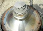USED: Alfa-Laval BRH-214-34H-12 solid bowl disc centrifuge. 329 stainless steel construction (product contact areas), max bowl speed 4500 rpm, clarifier design, bottom feed, hermetic design, centrifu...