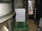 Used Delaval model MAB-205 solid bowl disc centrifuge, 316 stainless steel/aluminum construction on product contact areas. 8200 max bowl speed, purifier/clarifier design, light phase centripetal pump...