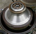 USED: Delaval model MAB-206-S29-60 solidi bowl disc centrifuge, 316 stainless steel/aluminum construction on product contact areas.Aluminum top cover. 8200 max bowl speed, purifier/clarifier design, ...